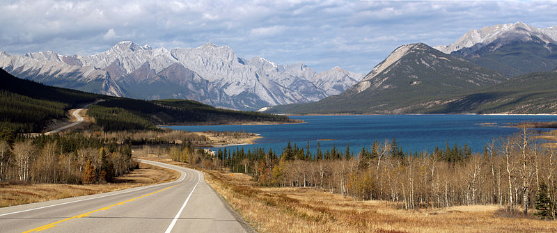 Saskatchewan River Crossing on the Icefield Parkway