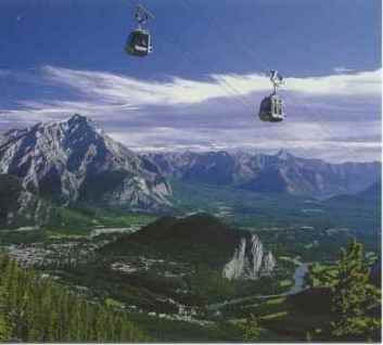 Banff Gondola Over the Bow Valley