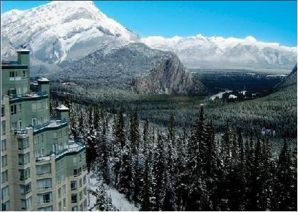 Banff Rimrock Resort is hidden in Canadian Rocky Mountains